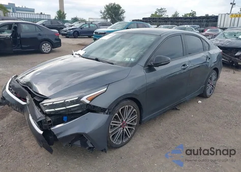 2022 Kia Forte Gt z USA, uszkodzony, nr VIN 3KPF44ACXNE421088